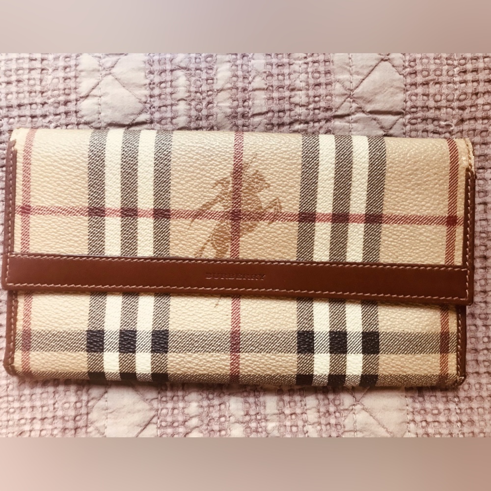Authentic Burberry Wallet